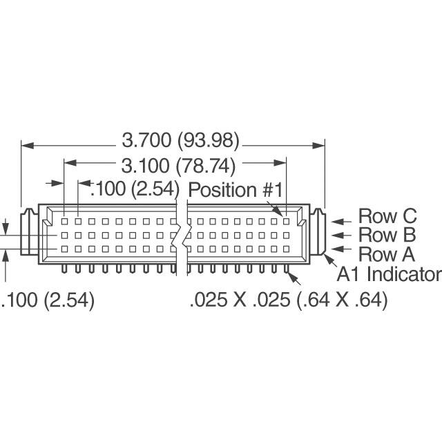 536010-5 TE Connectivity AMP Connectors  DIN 41612